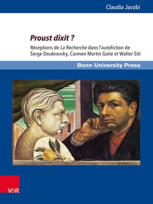 cover image of Proust dixit ?